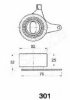 ASHIKA 45-03-301 Tensioner, timing belt